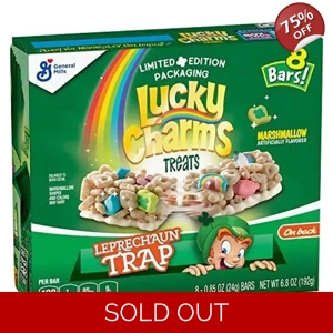 Lucky Charms Treats - 8 Treat Bars Leprechaun Trap Pack 192g Box